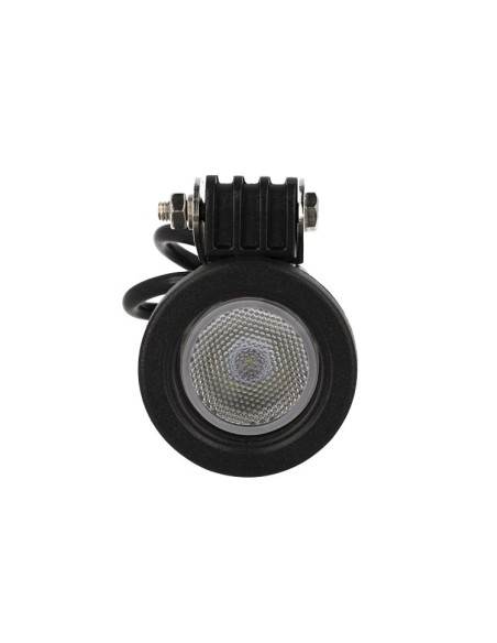 Fanale Rotondo Luci Diurne A Led Work Light Faro Da Lavoro 12V 24V Cob 10W Cree IP67 Bianco