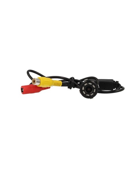 Telecamera Retromarcia Da Incasso CCD Alta Definizione 8 Led Smd Linea Guida Effetto Specchio Selezionabile
