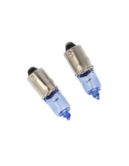 Lampada H10W 12V 10W BA9s Halogen Con Effetto Gas XENON Bianco 64113 LLB433A Piedi Dritti Per Luce Lettura Interna