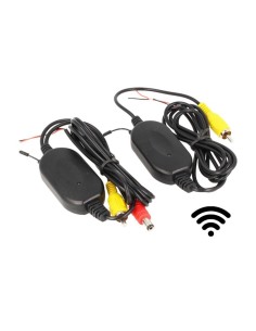 Kit Trasmettitore Ricevitore Video Wireless Per Telecamera Auto Retromarcia Monitor DVD 2,4G Cavo RCA 12V