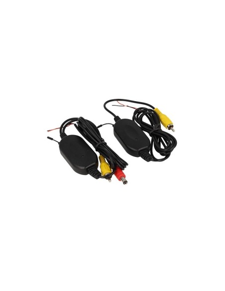Kit Trasmettitore Ricevitore Video Wireless Per Telecamera Auto Retromarcia Monitor DVD 2,4G Cavo RCA 12V