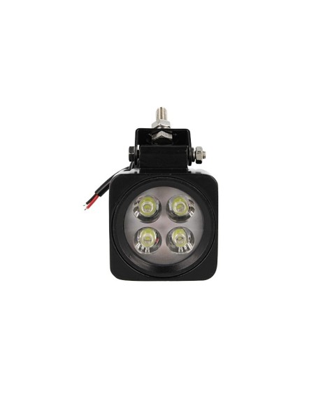 Fanale Quadrato Luci Diurne A Led Work Light Faro Da Lavoro 12V 24V 12W (4X3W) IP67 Bianco