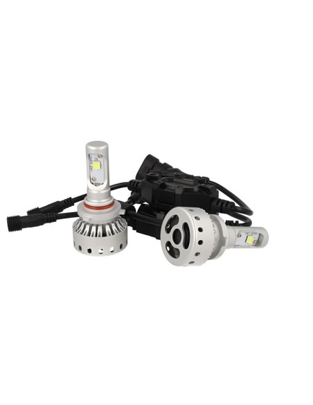 Kit Full Led Canbus HB3 9005 40W 5000 Lumens Con Ventilatore 12V 24V 2 Cree XHP 50