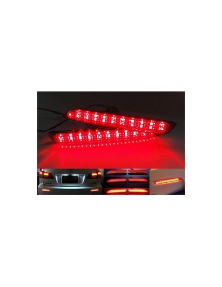 Kit 2 Fanali Posteriori A Led Rosso Lexus IS F GX470 RX300 Toyota Harrier Verso Avalon Matrix Sienna Venza