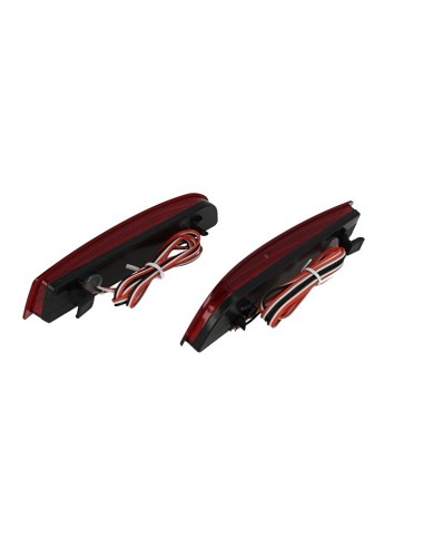 Kit 2 Fanali Posteriori A Led Rosso Per Toyota Alphard T270 Avensis Previa Estima RAV4 Sostituzione Riflettore Catarifrangente