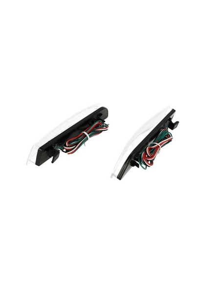 Kit 2 Fanali Posteriori A Led Trasparente Per Toyota Alphard T270 Avensis Previa Estima RAV4