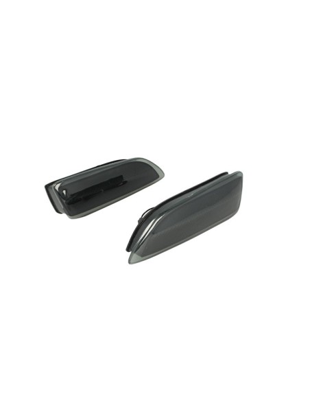 Kit 2 Fanali Posteriori A Led Nero Fume Per Lexus CT 200h Toyota Corolla Rear Bumper Reflector Light