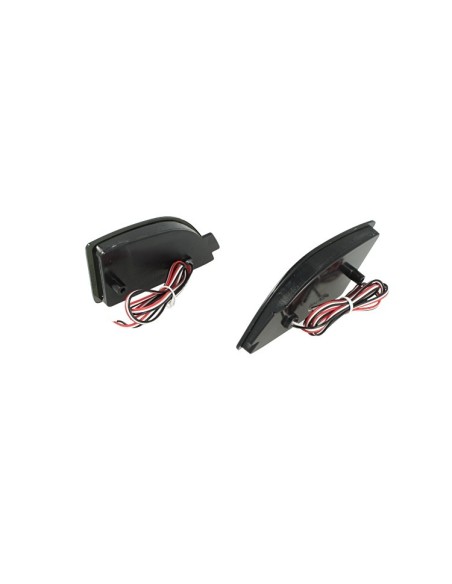 Kit 2 Fanali Posteriori A Led Nero Fume Per Mazda 3 Axela BM BL Sostituzione Catarifrangente Riflettore Originale