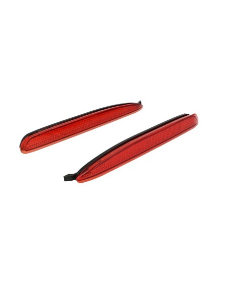 Kit 2 Fanali Posteriori A Led Rosso Per Mazda 6 Atenza GG Sostituzione Riflettore Catarifrangente Rear Bumper Reflector Tail Bra