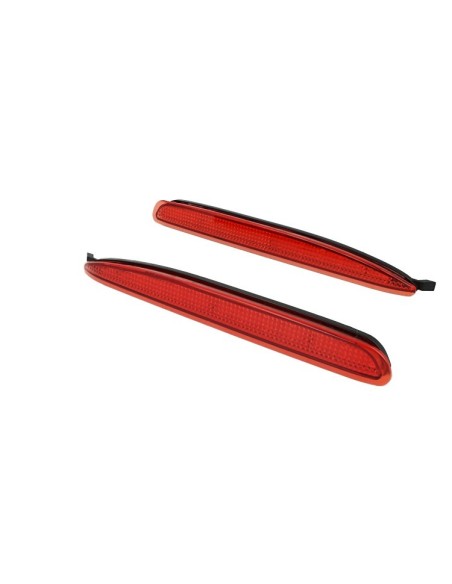 Kit 2 Fanali Posteriori A Led Rosso Per Mazda 6 Atenza GG Sostituzione Riflettore Catarifrangente Rear Bumper Reflector Tail Bra