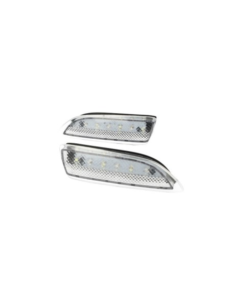 Kit 2 Fanali Posteriori A Led Trasparente Per Lexus CT 200h Toyota Corolla Sostituzione Riflettore Catarifrangente