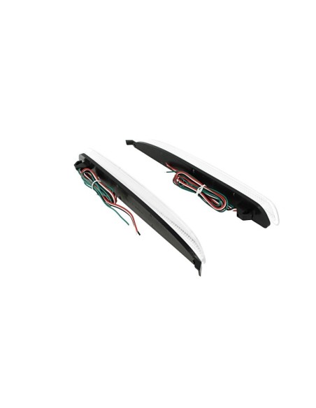 Kit 2 Fanali Posteriori A Led Trasparente Per Mazda 6 Atenza GG Sostituzione Riflettore Catarifrangente