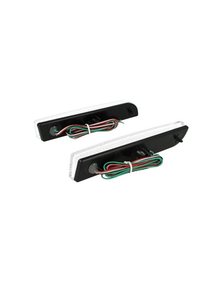 Kit 2 Fanali Posteriori A Led Trasparente Per Mitsubishi Lancer Outlander Sport RVR ASX
