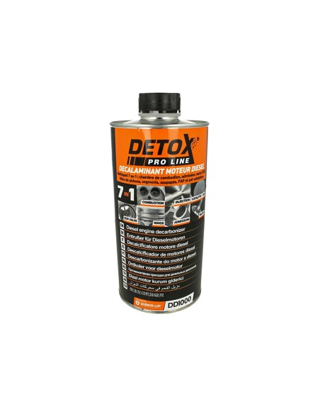 WARM UP Detox Diesel DD1000 Decarbonizzante Disincrostante Motore Diesel 7 in 1:Camera di Combustione Immissione Valvola EGR Tes