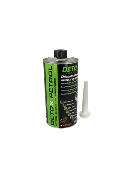 WARM UP Detox Petrol DP1000 Decarbonizzante Disincrostante Motore Benzina 7 in 1:Camera di Combustione Immissione Valvola EGR Te