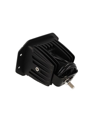 Fanale Luci Diurne A Led DRL Work Light Faro Da Lavoro Rettangolare 12V 24V 24W (6X4W) IP67 Bianco
