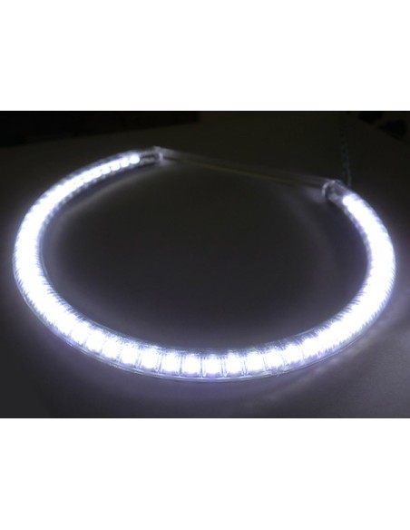 Coppia Angel Eyes Anello Led Semicerchio Diametro 106mm