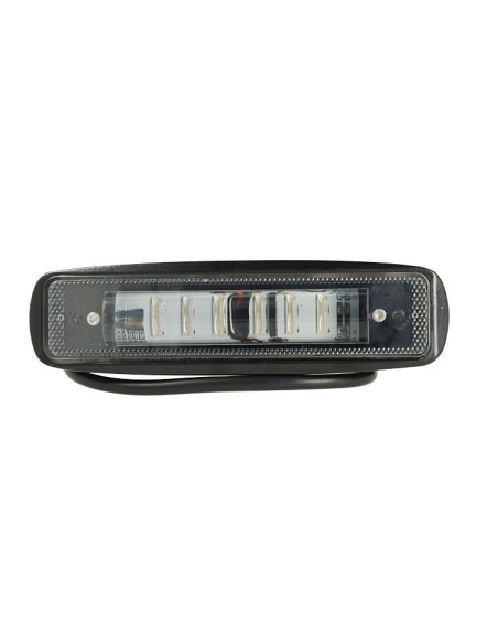Lampada Faro Led Lineare Per Carrello Elevatore Muletto Luce Rosso 12V-80V 30W Avvertimento Visiva Sicurezza Movimento Magazzino