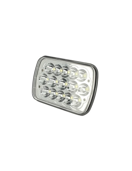 Faro Led Truck Headlight Rettangolare 7 Pollici 45W 12V 24V Per Camion Bi-Luce H4 Anabbagliante Abbagliante