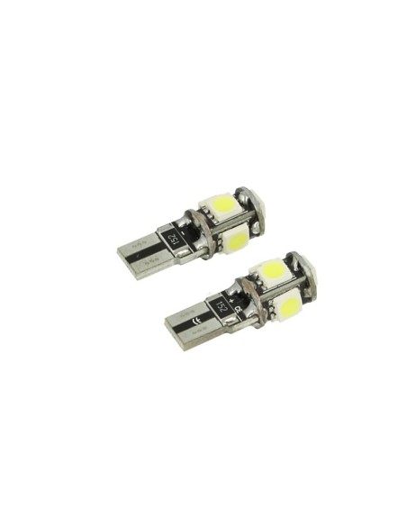 24V Lampada Led Canbus T10 W5W Colore Verde Luci Posizione Targa Per Camion Bus Barca 5 Smd 5050