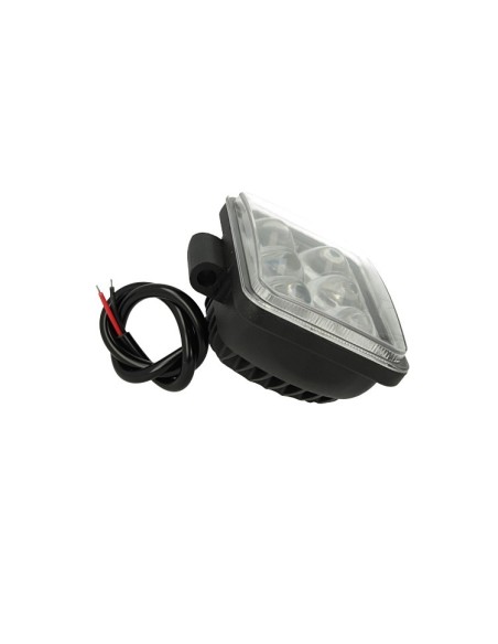 Fanale Rettangolare 18W DRL Daylight Led Work Light Faro Da Lavoro 9V 12V 24V 36V 48V 60V 6X3W IP67