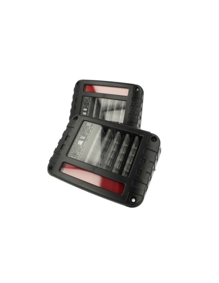 Coppia Fanali Led Posteriore Luci Posizione Stop Frecce Retromarcia Per Jeep Wrangler JK 2007-2017