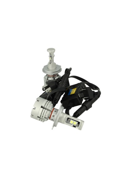 Kit Full Led Canbus H4 40W/40W Premium Modello Top Specifico Per Camion 24V e Auto Lussuoso Ultima Generazione Con Cree XHP50