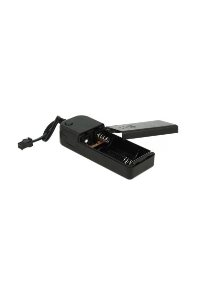 Alimentatore Trasformatore Con Box Pile Batterie 3V Per Stringa EL Striscia Neon Led