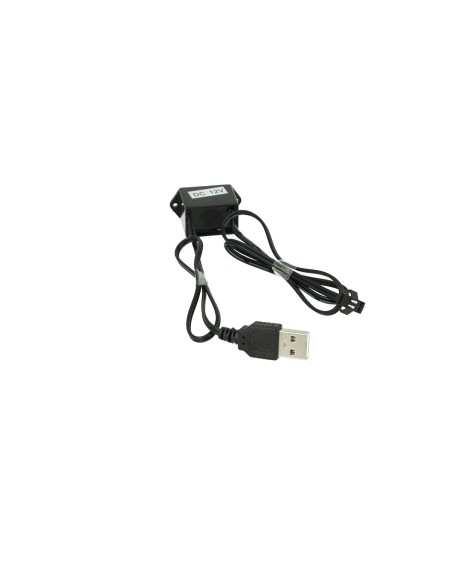 Alimentatore Trasformatore Con USB 5V Per Stringa EL Striscia Neon Led