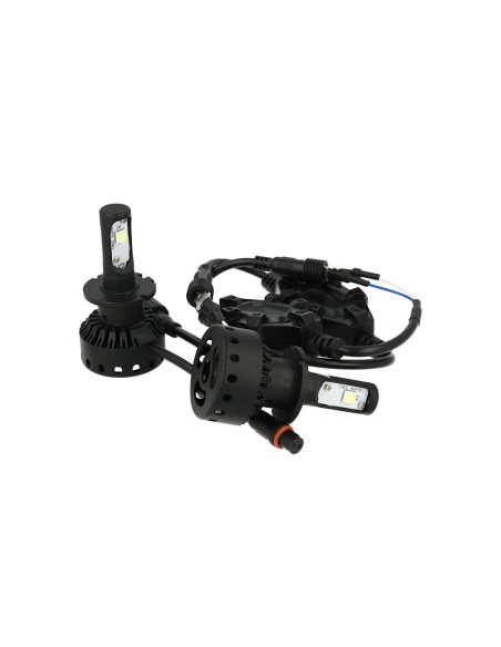 Kit Full Led Canbus Lampada D2S D2R 40W 12V 24V Con Cree XHP50 Dissipatore Ventola