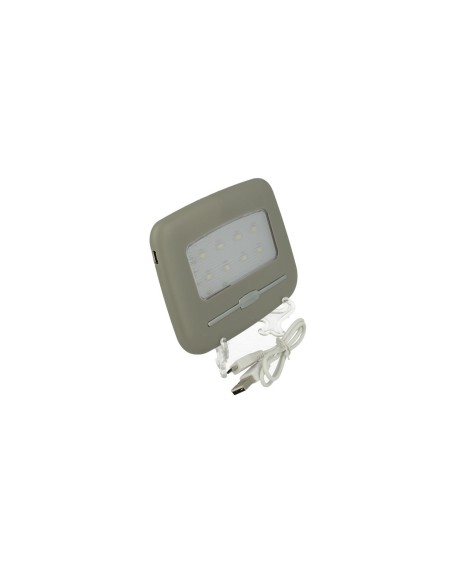 Plafoniera Led Touch Dimmerabile Ricaricabile Con Batteria Calamite Magnetico Biadesivo USB Universale Per Camper Camion Auto