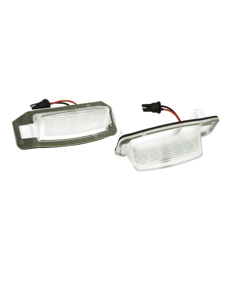 Kit Luci Targa Led Mitsubishi Outlander 2007-2016 Canbus No Errore Bianco 12V