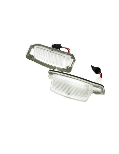 Kit Luci Targa Led Mitsubishi Outlander 2007-2016 Canbus No Errore Bianco 12V