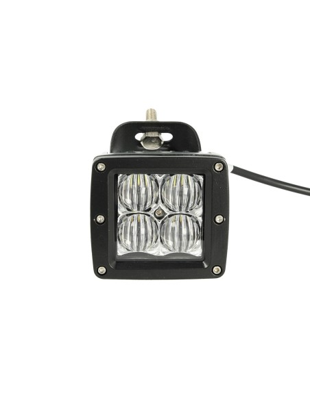 Faro Led Fanale Flood 20W 9V-60V 4 Smd Osram 5W Lente 5D Angolo Largo Connettore DT Super Luminoso