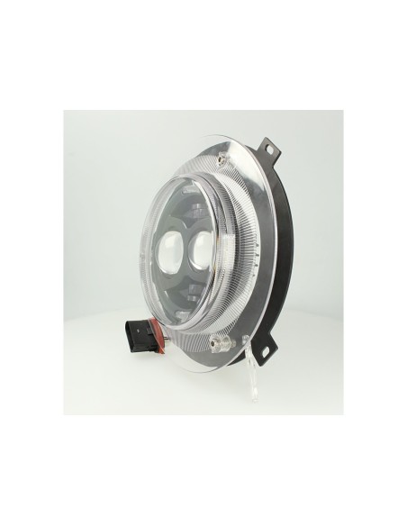 Faro Singolo Full Led Mercedes Benz AMG W463 G500 G350 G55 G63 2007-2015 75W Con Angel Eyes Anabbagliante Abbagliante