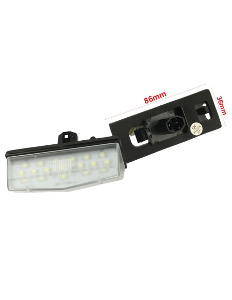 Kit Luci Targa Led Lexus NX200T 300H AGZ1 AYZ1 RX450H 200T AGL2 GYL2 CT200H ZWA10 OEM 81204 76010 Bianco Canbus