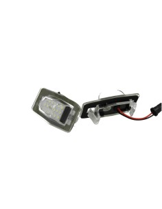 Kit Luci Targa Led Mazda 323 12V 2W Bianco Canbus No Errore Attacco T10 W5W 2
