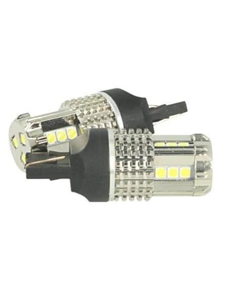 Lampada Led 7740 T20 W21W 12V 45W No Polarita Bianco Super Potente Lancia Ypsilon Iveco Daily VW Touran Audi Q3