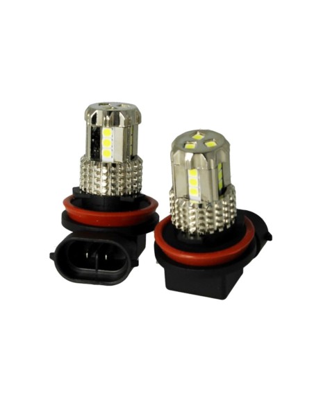 Lampada Led H8 H11 H9 12V 45W Bianco No Polarita Super Luminoso 1000 Lumens