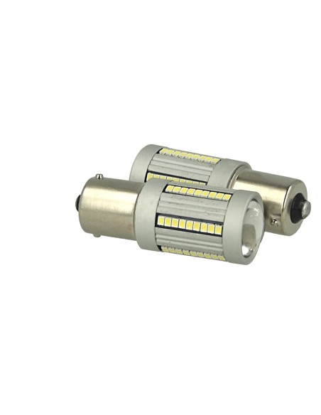 Lampada Led BA15S 1156 Canbus 12V 25W Reale Per Luci Diurne Audi Q7 A3 A6 Fiat 500X Renault Megane 3