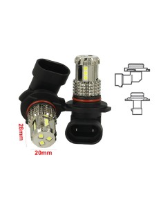 Lampada Led 9006 HB4 12V 45W Bianco Super Luminoso 1000 Lumens