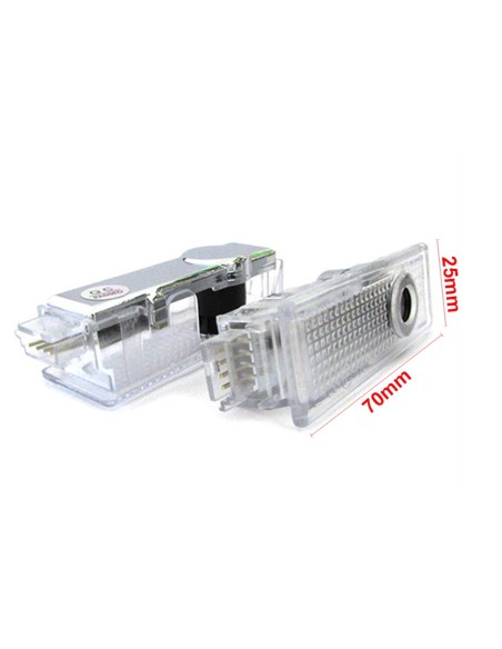 Kit Luci Led Logo Proiettori Auto Portiere Per Mini F55 F56 F60 Plug &amp Play Senza Modifica