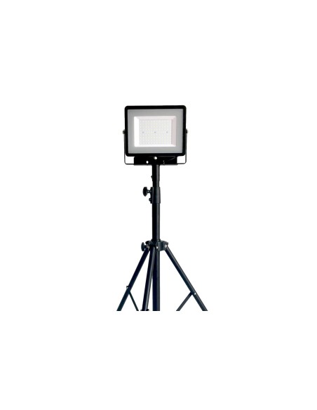 Tripiedi Treppiede Tripod Portafari Multiuso Per Faro Proiettore Uso Cantiere Officina 1 o 2 Faretti Max 180cm Altezza