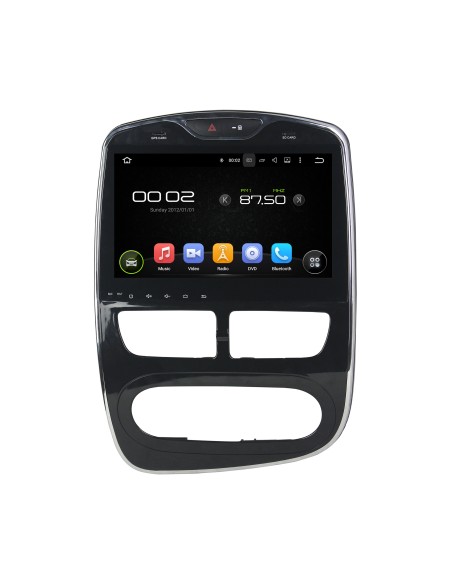 Autoradio Android 8,0 Renault Clio GPS DVD USB SD WI-FI Bluetooth Navigatore