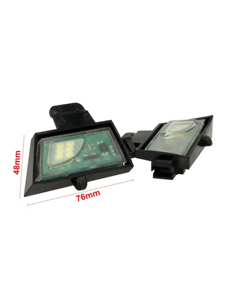 Kit Luci Led Di Cortesia Sotto Specchietto Retrovisore Per VW Golf 7 12V 2W