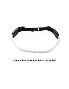 Striscia Led RGB Forma Cintura Con Telecomando Ricaricabile Segnale Frecce Flash Strobo Per Avviso Sicurezza Nella Notte A Bicic