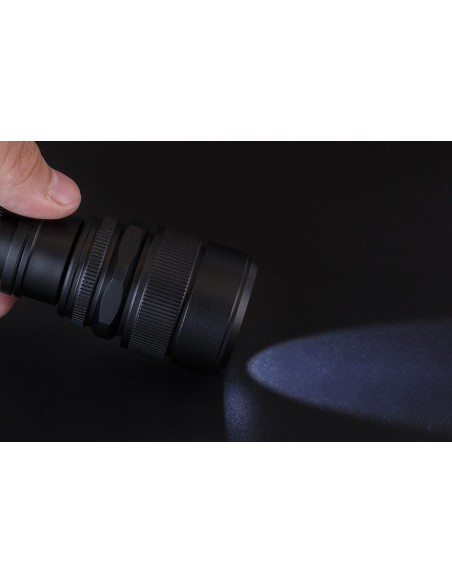 Torcia Portatile Ricaricabile Zoomabile Tattico Campeggio Sport Impermeabile 5 modalita di luce