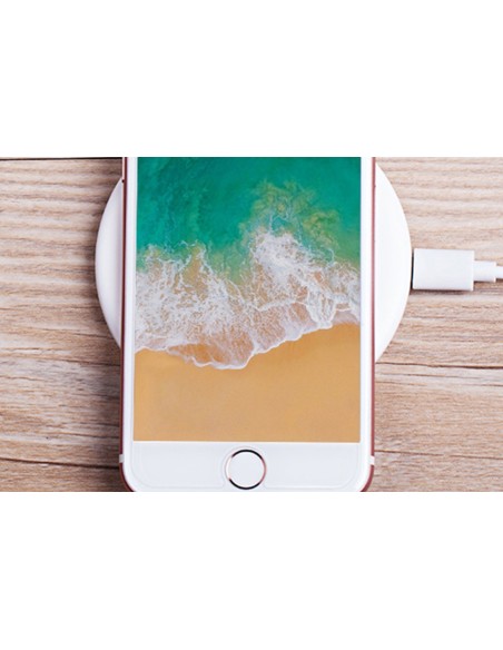 Caricabatterie Wireless Veloce Black 10W Slim QI
