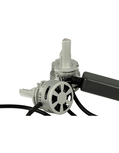 Kit Full Led Canbus Lampada D1S D1R D3S 45W 12V 24V Per Faro Lenticolare Piu Lumisoso Dello Xenon Originale