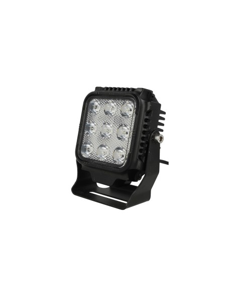 Faro Led Fanale Quadrato Flood 45W Larga 12V 24V 36V 48V 60V 9X5W Cree XTE Nuovo Design